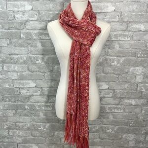 Avenue Knit Fringe Scarf